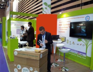 La Solibox sur le stand Ecologic à Pollutec 2012